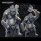 
Tribe Chief Trol – Fantasy Troll Chieftain Miniature – 28mm 32mm 35mm 54mm Scale – Tabletop RPG Monster for DnD & Pathfinder – Gray PLA –PnP