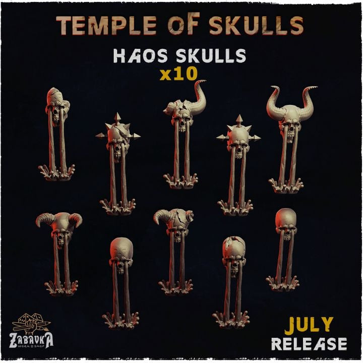 
Temple of Skulls Haos Skulls DnD Dungeons