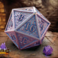 
Adorned D20 Dice Vault – Support-Free Fantasy Dice Case for DnD & Tabletop RPG – 3D Printed Dice Storage Gift, FatesEnd