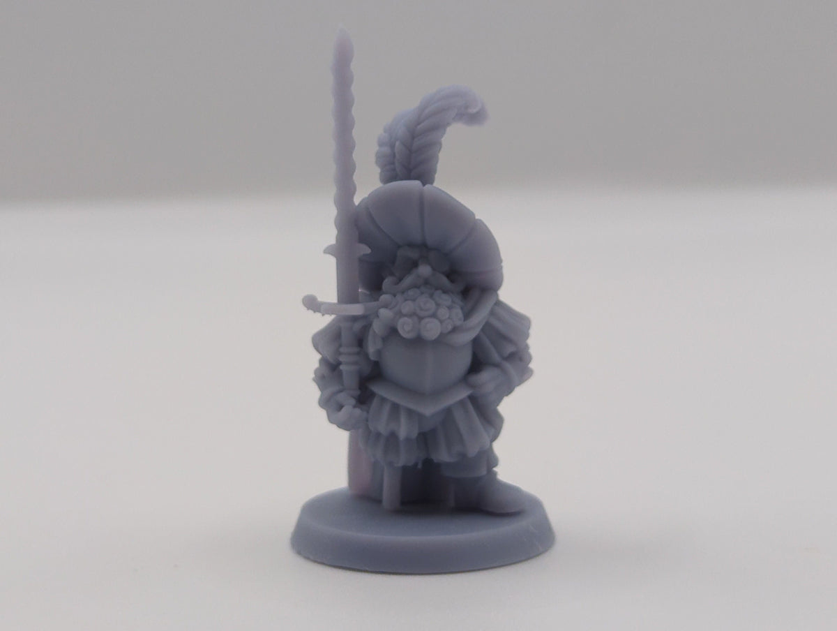 
Dwarf Landsknecht, DnD, Dungeons and Dragons, Tabletop RPG, Pathfinder, Fantasy Miniatures - Vae Victis Miniatures