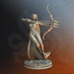 
Divine Elf Archer DnD Dungeons and Dragons 28mm/32mm TTRPG Wargame Miniature RPG Tabletop Wargame Pathfinder DnD 5e Female Elf Sairena - DmS