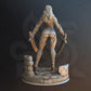 
Female Agent Miniature Dungeons and Dragons 28mm/32mm/38mm Mini RPG Tabletop Miniature DnD Painting Pathfinder 5e DnD Scarlett Asassin - DmS