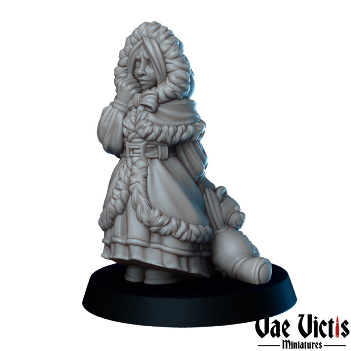 
Winter Adventurers for DnD, Explorers, Dungeons and Dragons, 28mm or 32mm D&D Pathfinder by Vae Victis Miniatures