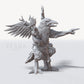 
Wildwood Kenku Druid Miniature for DnD Dungeons and Dragons TTRPG Fantasy Miniatures Bird Figurine Forest Scatter 28mm or 32mm DnD Kenku