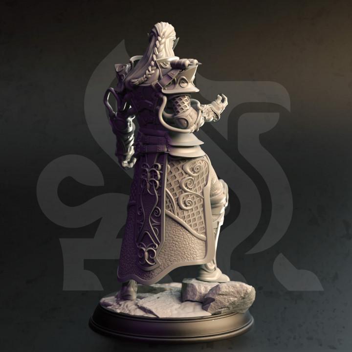 
High Elf Artificer DnD Dungeons and Dragons 28mm/32mm Elf Strahd Miniature TTRPG Fantasy Vampire Figurine Pathfinder 5e DnD Miniature RPG