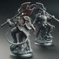 
Demon Knight Miniature Dungeons and Dragons Mini RPG Tabletop Miniature DnD Painting Pathfinder 5e Paladin Devil Fighter DnD Skorn - DmS