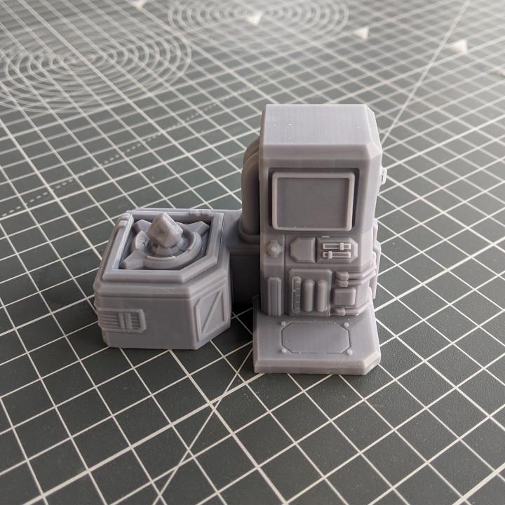 
Space Colonisation Machines - Terrain Pioneer Equipment (Space Pioneers Collection) | 28mm/32mm TTRPG Sci-fi Machinery Exploration Scatter