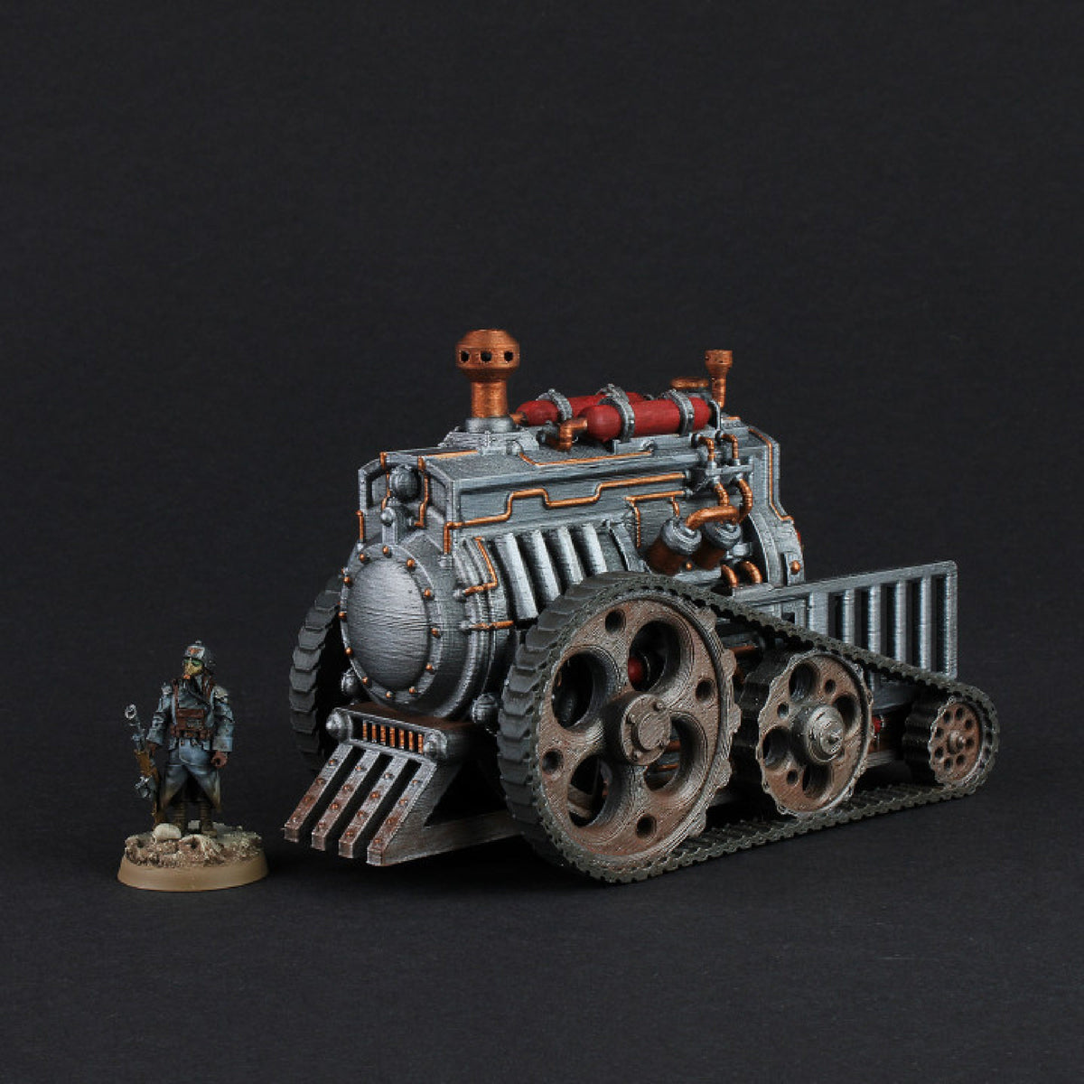
Support Steam Engine Train Miniature 28mm/32mm for Dioramas Tabletop RPG Games Fantasy Miniatures Railway miniature