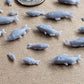 
50pc Fish Miniature 3D Printed DnD Scatter Terrain Dungeons and Dragons Basing Bits for Scenery Scatter D&D TTRPG Miniature Basing Material