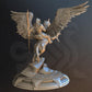 
Griffin and Rider Miniature Dungeons and Dragons Mini RPG Tabletop Miniature DnD Painting Pathfinder 5e DnD Griffin Rider Ash - DmS