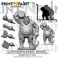 
Ogre Pirate Miniature – Dungeons and Dragons RPG Tabletop Figure Pathfinder 5e –PnP