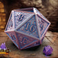 
Adorned D20 Dice Vault – Support-Free Fantasy Dice Case for DnD & Tabletop RPG – 3D Printed Dice Storage Gift, FatesEnd