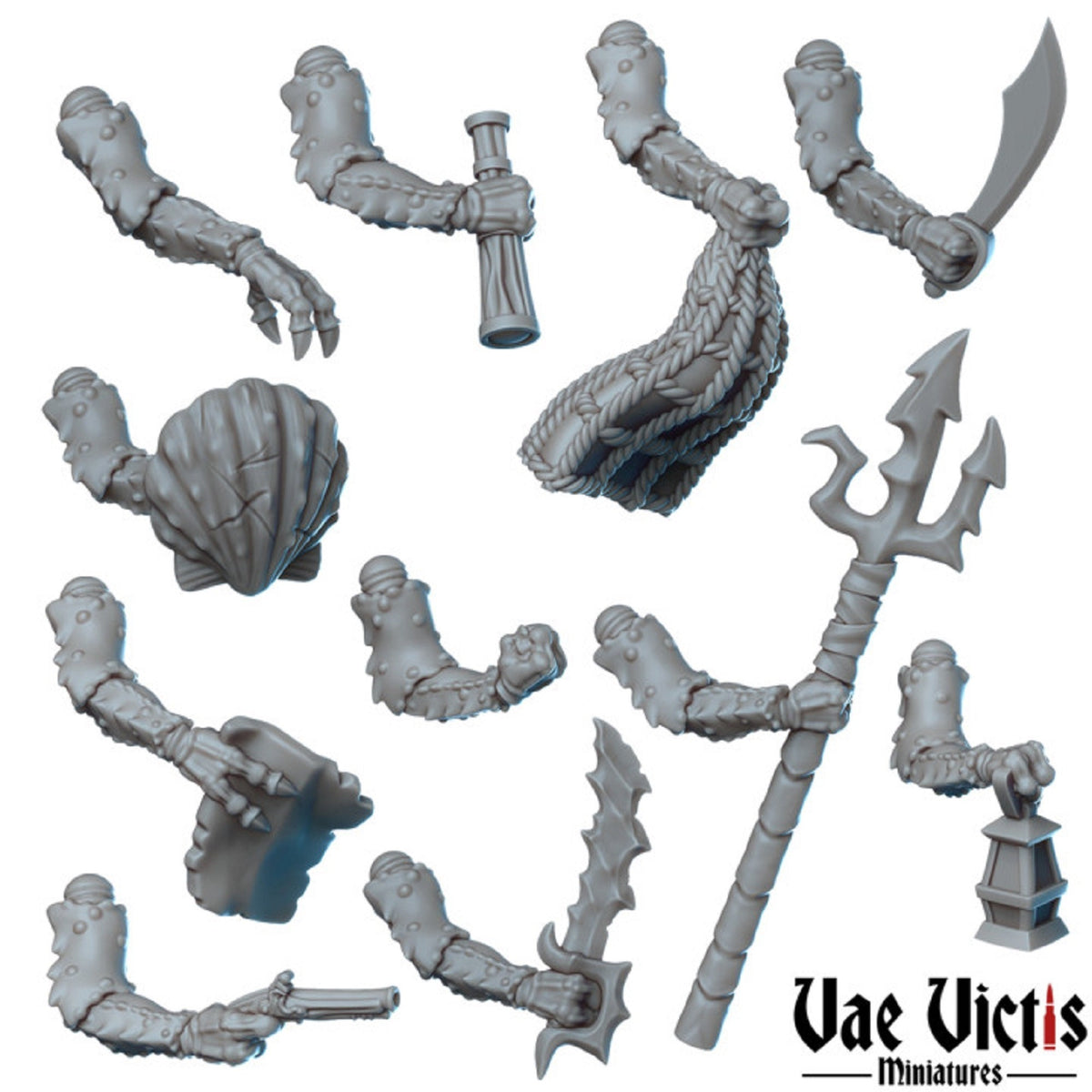 
Crab Folks DND Miniature Set Dungeons and Dragons D&D DnD Monsters Crabfolk Miniatures Pathfinder Fantasy Wargaming Miniatures
