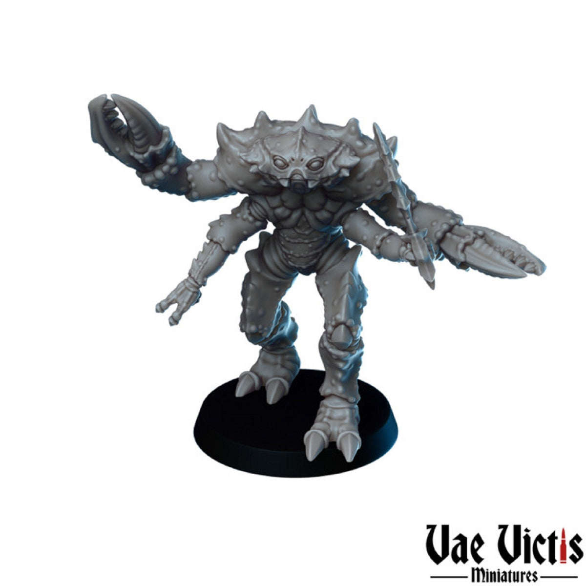 
Crab Folks DND Miniature Set Dungeons and Dragons D&D DnD Monsters Crabfolk Miniatures Pathfinder Fantasy Wargaming Miniatures