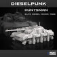 
The Huntsman (Diesel Hover Tank) - Dieselpunk Collection | 28mm/32mm TTRPG Modular Sci-fi Wargame Vehicle Scatter 28MM Scale shown