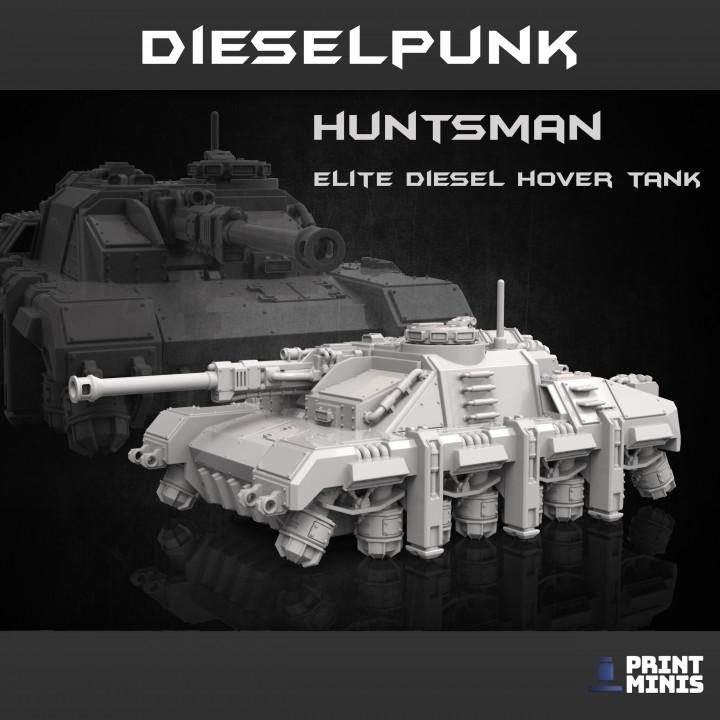
The Huntsman (Diesel Hover Tank) - Dieselpunk Collection