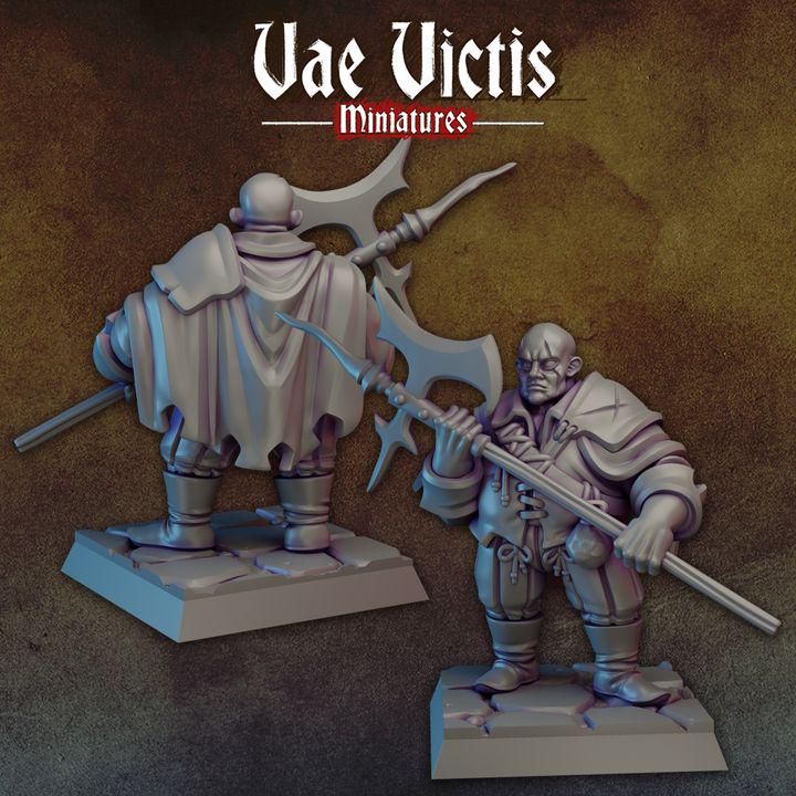 
Heavy Mercenary Miniature for DnD Dungeons and Dragons 28mm/32mm Scale Fantasy Medieval Warrior DnD Fighter