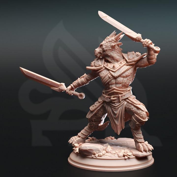 
3pc Kobolds DnD Dungeons and Dragons 28mm/32mm DnD RPG Humanoid Creature DnD Classic Mini Pathfinder 5e DnD