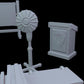 
Police Office Miniature Scatter Terrain Office Furniture DnD Dungeons and Dragons 28mm/32mm TTRPG Sci fi Props RPG Police Station Scenery