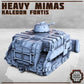 
20mm 28mm 32mm Heavy Mimas Tank, DnD, Dungeons and Dragons Scifi Wargaming vehicle, Bulldozer Miniature Tank  Tabletop RPG Figurine
