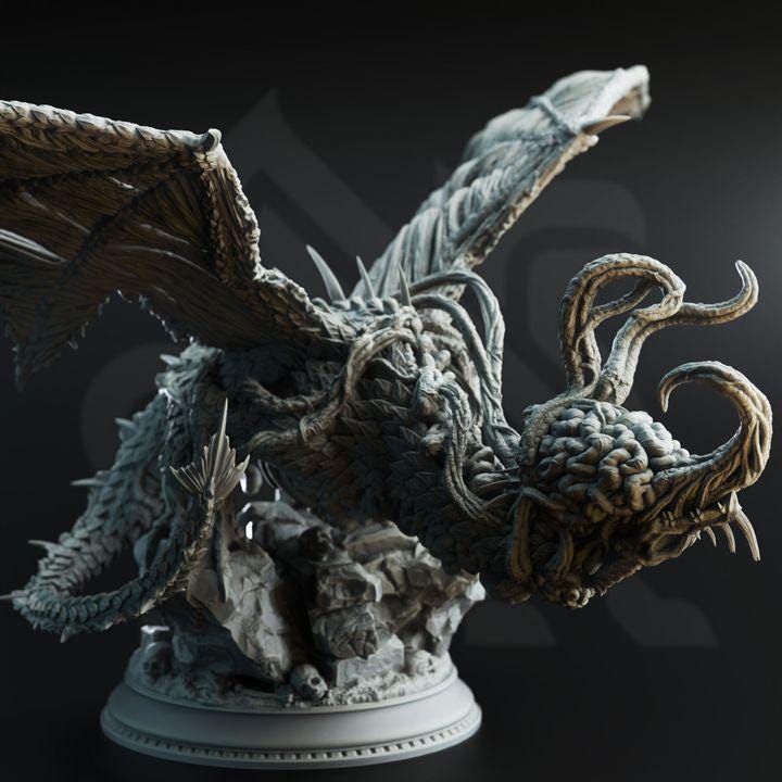 
Eldritch Flayed Dragon - Midorius the Remade