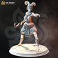 
Exotic Tiefling Warlock Miniature DnD Dungeons and Dragons 28mm/32mm/38mm Fantasy Female Demonspawn 5e Tiefling Miniature TTRPG Pathfinder