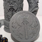 
Barbarian Tankard Dice Vault and Tower 3D Printed DnD Dice Holder, RPG Gift for Tabletop Players and Dungeons and Dragons, FatesEnd