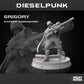 
Grigory (Expert Marksman) - Dieselpunk Collection | 28mm/32mm Maslow Group TTRPG Urban Wargaming Sci-fi  Soldier Sniper Hero