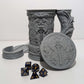 
Barbarian Tankard Dice Vault and Tower 3D Printed DnD Dice Holder, RPG Gift for Tabletop Players and Dungeons and Dragons, FatesEnd
