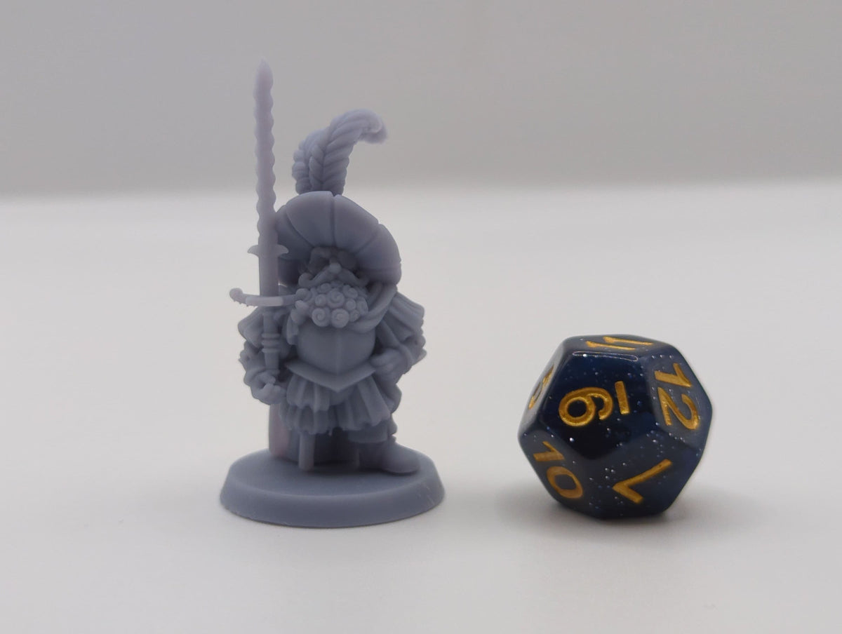 
Dwarf Landsknecht, DnD, Dungeons and Dragons, Tabletop RPG, Pathfinder, Fantasy Miniatures - Vae Victis Miniatures