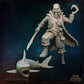 
Pirate Miniature Shark DnD Dungeons and Dragons 28mm/32mm Edward Iron hook Drake TTRPG Miniature Pirate Figurine Pathfinder 5e DnD Sea Minis