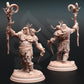 
Ettin Savages - Droggod Tribe | 28mm/32mm/38mm TTRPG Fantasy Wargaming Orc Creature Troll Eredel County DnD Two-Headed Ogre Monster