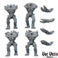 
Crab Folks DND Miniature Set Dungeons and Dragons D&D DnD Monsters Crabfolk Miniatures Pathfinder Fantasy Wargaming Miniatures