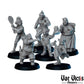 
6pc Bar Brawl miniatures for DnD Dungeons and Dragons Bar Fight 28mm/32mm Modular Miniatures Fantasy TTRPG Wargame and Dioramas