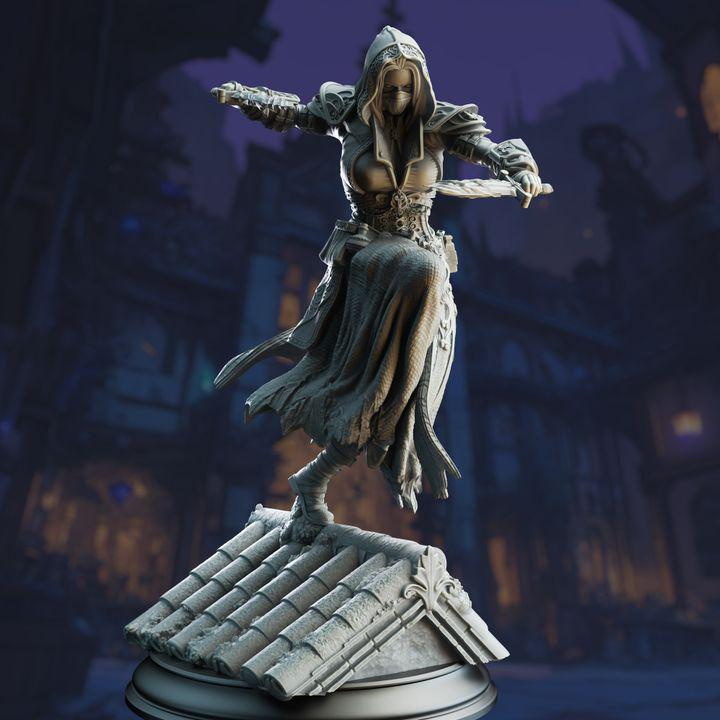 
Air Genasi Soulknife Psionic Rogue -