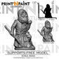 
Gnome Mage Finbrann Miniature – Dungeons and Dragons RPG Tabletop Figure Pathfinder 5e –PnP