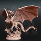 
Juvenile Green Dragon - Midorius the Broken | 28mm/32mm/38mm TTRPG Eredel County Fantasy Wargaming Karthys Draconic Creature Poison Monster