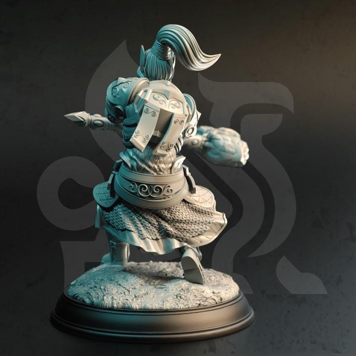 
Female Cleric Arcane Miniature Dungeons and Dragons 28mm/32mm/38mm Mini RPG Tabletop Miniature DnD Painting Pathfinder 5e DnD Querina - DmS