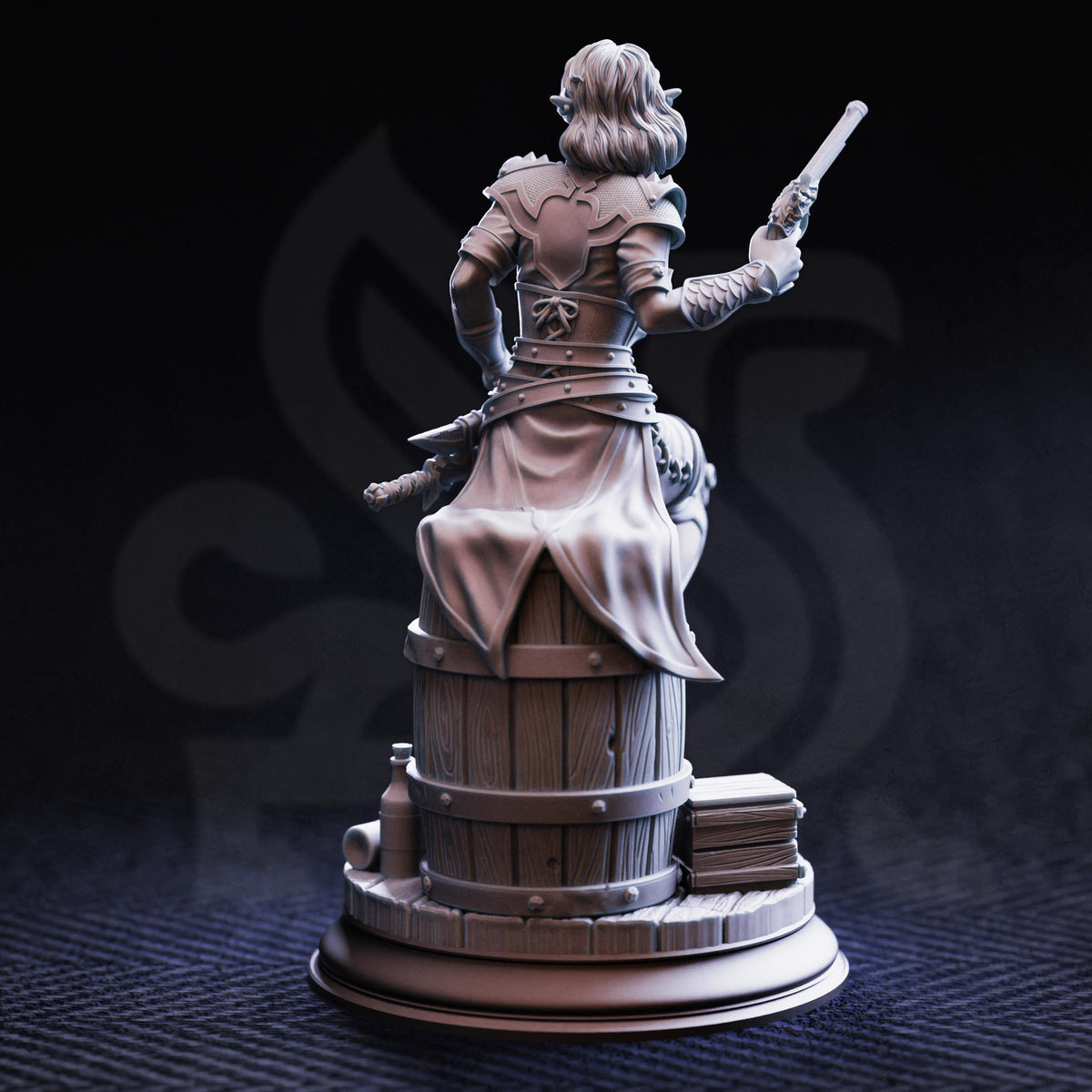
Artificed Rogue Priscilia Stix  Dungeons and Dragons 28mm/32mm/38mm Mini RPG Tabletop Miniature DnD Painting Pathfinder 5e DnD - DmS