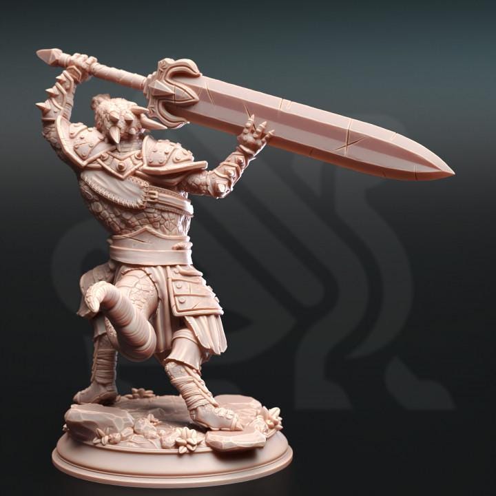 
3pc Kobolds DnD Dungeons and Dragons 28mm/32mm DnD RPG Humanoid Creature DnD Classic Mini Pathfinder 5e DnD