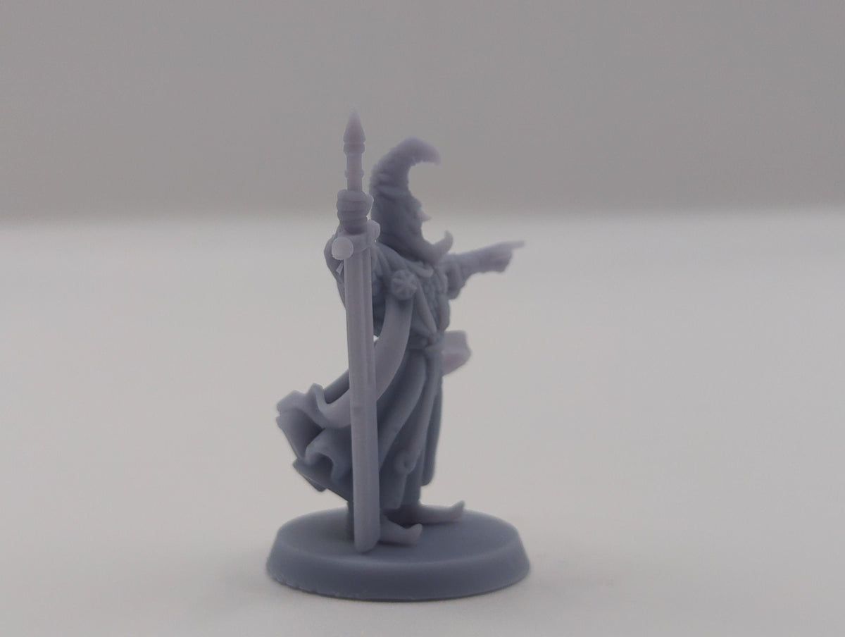 
Nightbringer DnD Dungeons and Dragons 28mm/32mm TTRPG Fantasy Wargame Miniatures Magic NPC 3D Printed Miniature NPC Medieval warrior