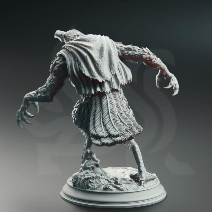 
3pc Eldritch Ravenous Crow Miniatures DnD Dungeons and Dragons 28mm/32mm Bird Figurine DnD Monsters Pathfinder TTRPG Fantasy Monsters Ravens