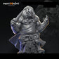 
Samurai Oni – Fantasy Demon Warrior Miniature – 28mm 32mm 35mm Scale – Tabletop RPG Figure for DnD & Pathfinder – Gray PLA –PnP