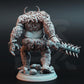
3pc  Snow Trolls Tulva Drolls DnD Trolls Dungeons and Dragons 28mm/32mm TTRPG Fantasy Wargame Miniature DnD 5e Pathfinder Beasts