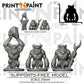 
5 Mini Bundle Profane Sanctuary Miniature – Dungeons and Dragons DnD 5e Pathfinder RPG Tabletop Fantasy Figure –PnP
