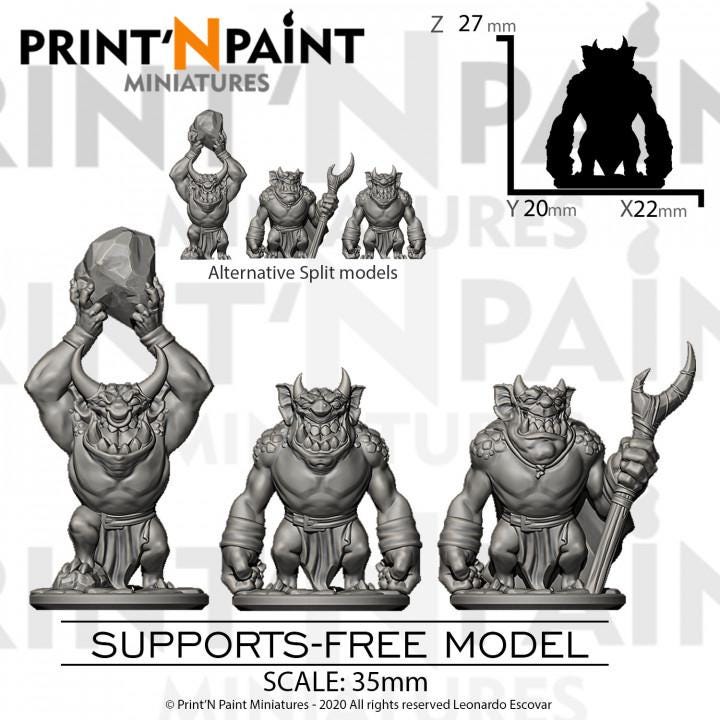
5 Mini Bundle Profane Sanctuary Miniature – Dungeons and Dragons DnD 5e Pathfinder RPG Tabletop Fantasy Figure –PnP