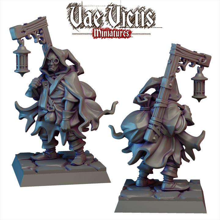 
Scavenger Miniature for DnD Dungeons and