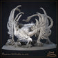 
Rapacious Bird DnD Dungeons and Dragons 28mm/32mm TTRPG Wargame Miniatures Large Terror Bird Monster Fantasy Curse of the Celestial Children