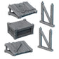 
16pc Black Market Set, Market Stalls DnD, Dungeons and Dragons, 28mm Terrain, 32mm Miniatures