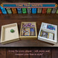
Cleric Tome Dice Vault – Slide-Out Tray for Dice, Cards, Minis – DnD Spellbook Prop – RPG Storage for Divine Casters & Healers, FatesEnd